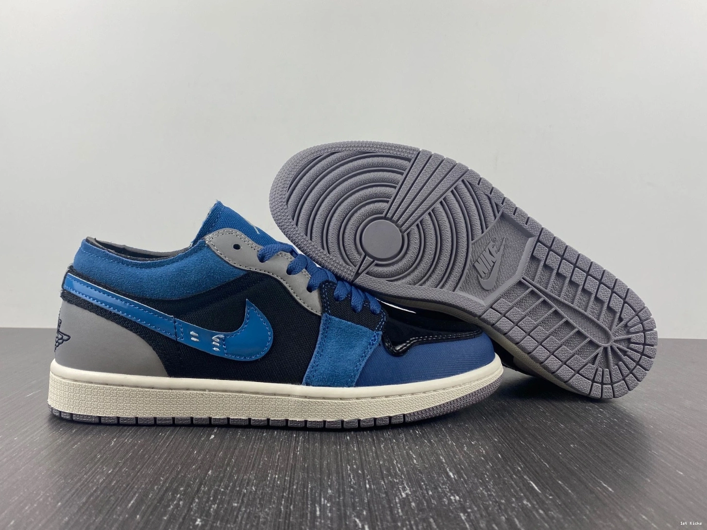 DR8867-400 Jordan Air Navy 1 Low Craft 0412